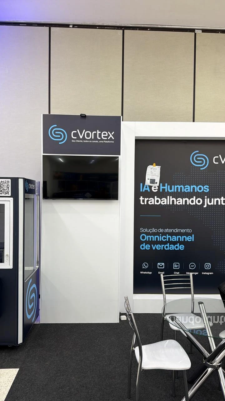 Locação de Smart TV para Stand da cVortex